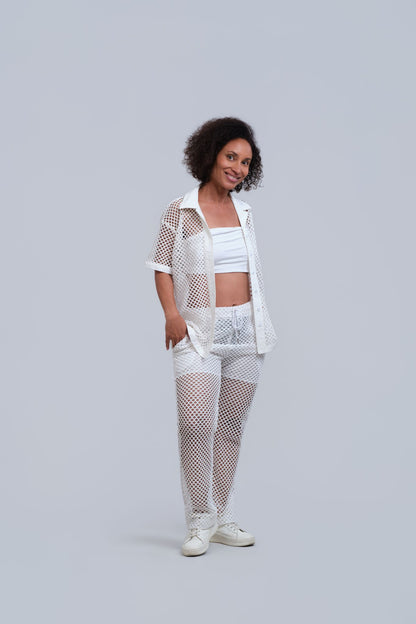 Pantalón MIRAGE Blanco