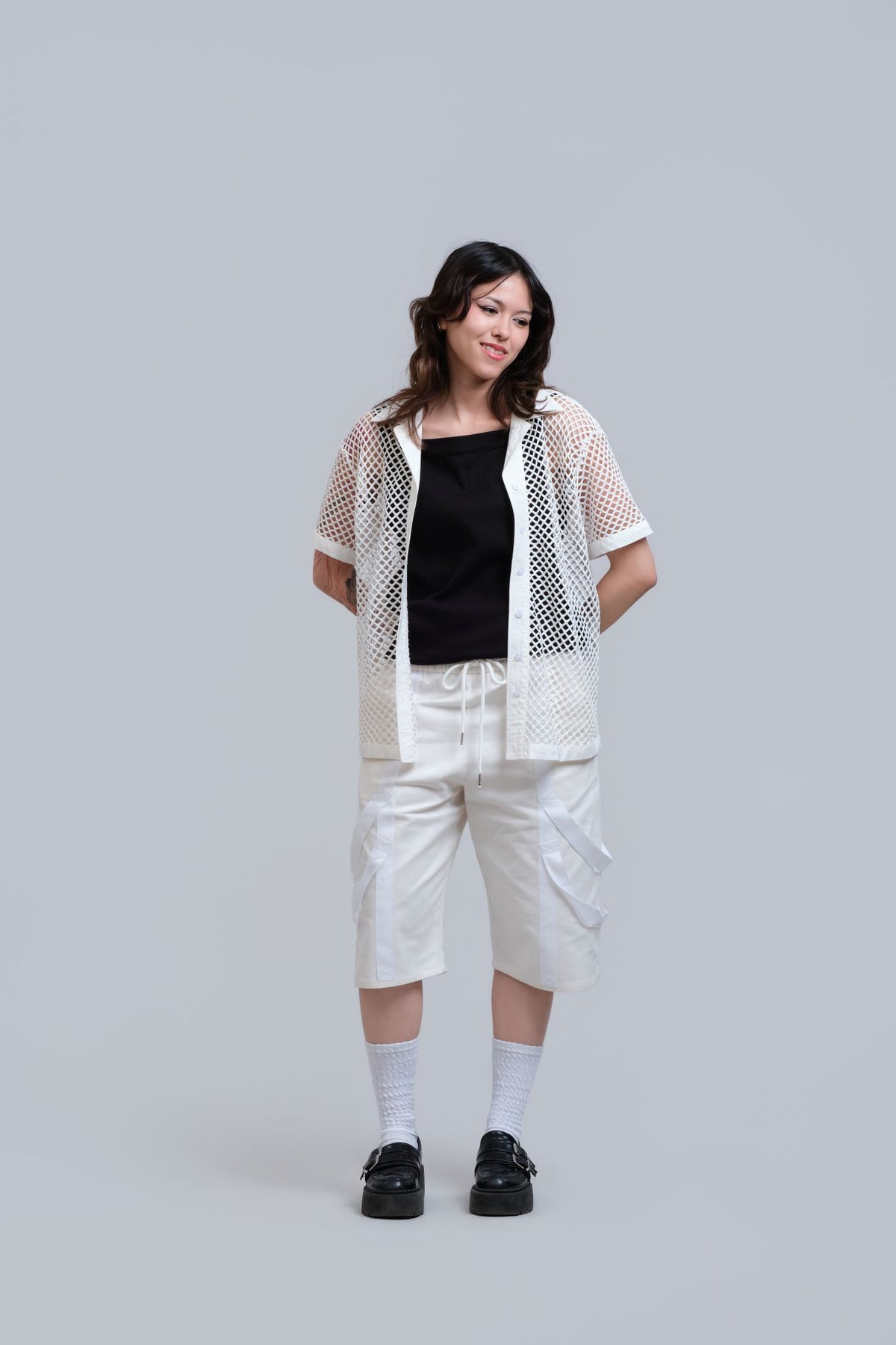Camiseta de tirantes SQUARE Negra