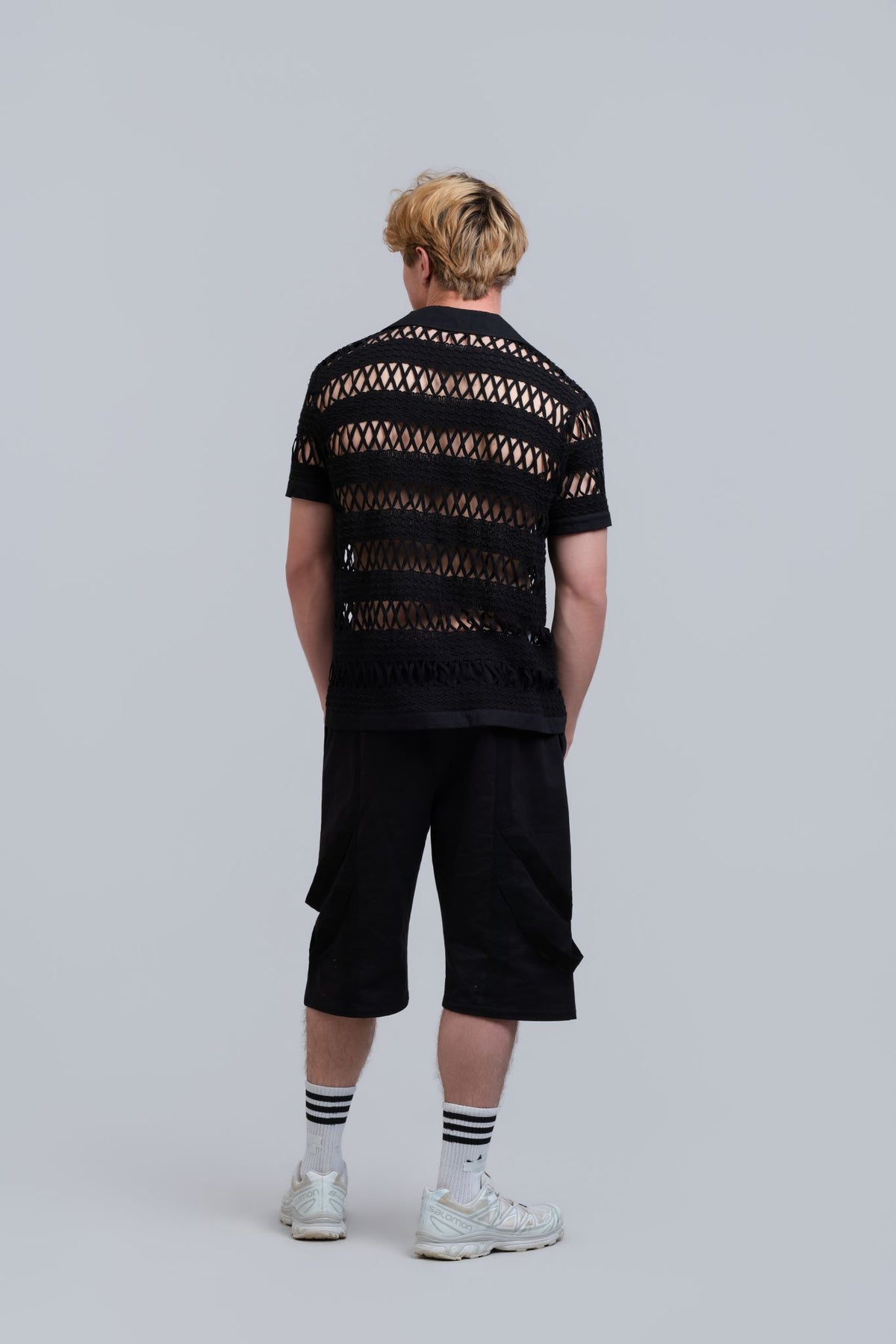 ECLIPSE Black Short-sleeved Shirt