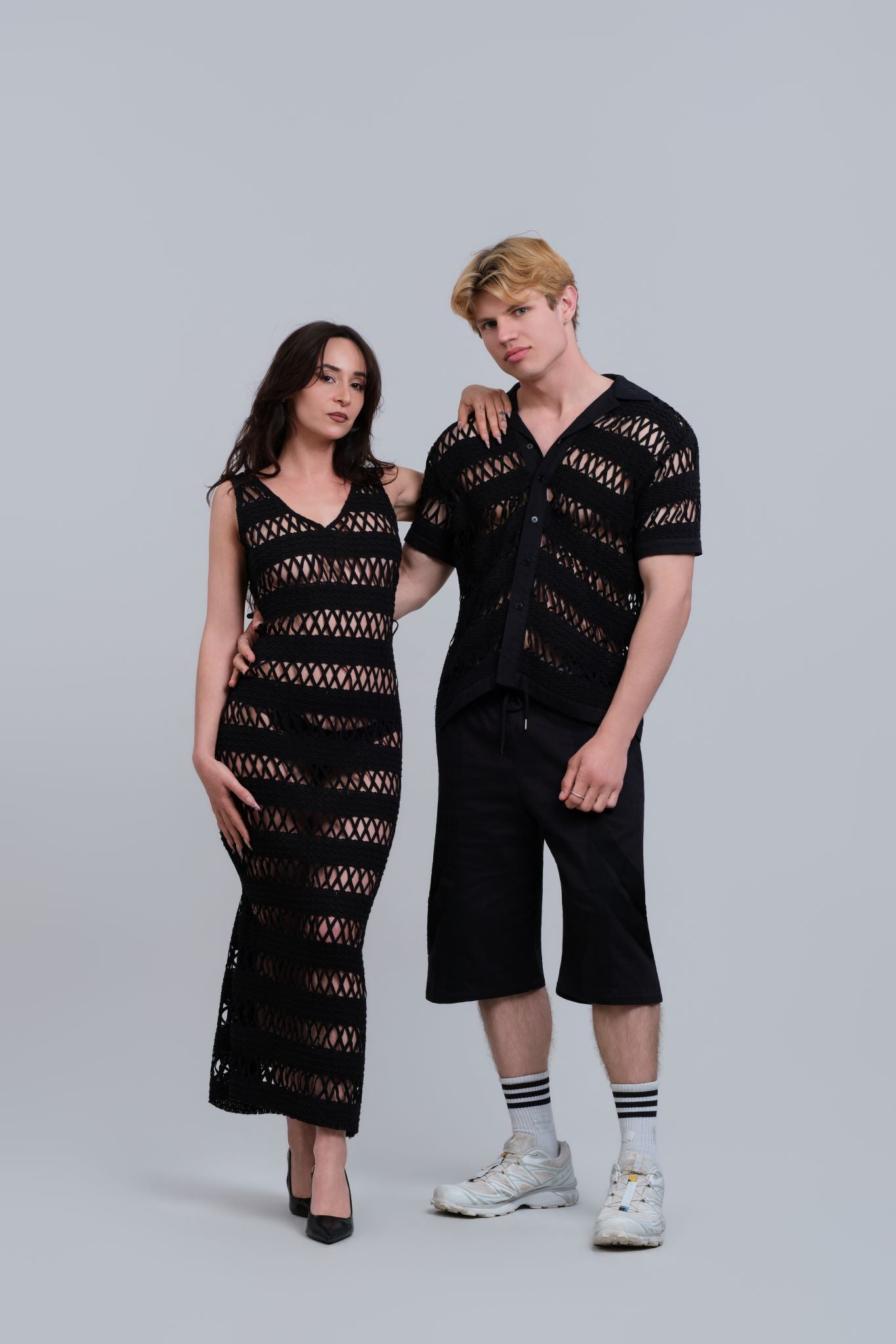 ECLIPSE Black Short-sleeved Shirt