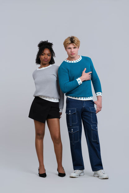 ALFORD Light Grey jumper